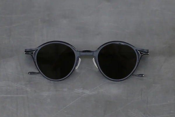 Rigards RG1038 series collection detachable double-layer plain sunglasses RG-RG1038ST-FGHHMS retro black gray frame frosted dark gray transparent